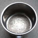 white stains in pans